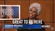 donna brazile is a former dnc chair