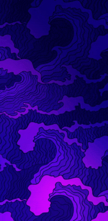 a blue and purple background with a purple swirl pattern