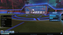 a screen shot of a video game called rocket pass showing the season challenges