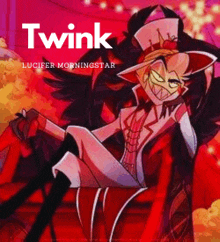 a cartoon character with a crown on his head is called twink .