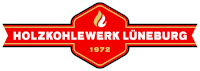 a red sign that says holzkohlewerk luneburg 1972 on it