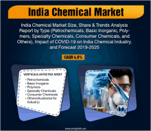 india chemical market size share & trends analysis report by type ( petrochemicals