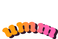 a colorful logo that says mmmm on it