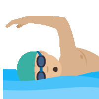 Swimming Sticker