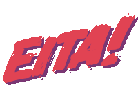 the word eita is written in red and purple