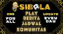 a sign that says sibola one for all play berita jadwal komunitas