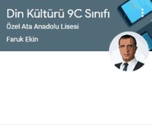 a picture of a man in a suit and tie with the name faruk ekin