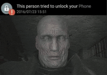 a person tried to unlock their phone on july 23 15:51