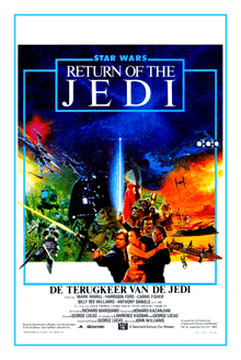 star wars return of the jedi movie poster