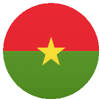 a red green and yellow circle with a yellow star in the center