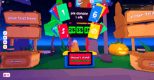 a screenshot of a game that says " pls donate i afk " on it