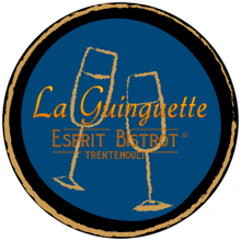 a logo for la guignette esprit bistrot trentemouline