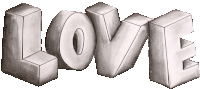 a pencil drawing of the word love in 3d