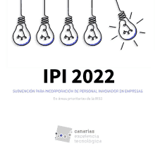 a poster that says ipi 2022 with a drawing of light bulbs