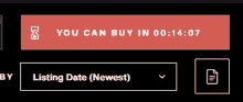 a screenshot of a website that says `` you can buy in 00 : 14 : 07 ''