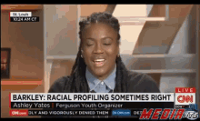 a cnn news report about racial profiling sometimes right