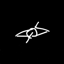 it looks like a drawing of a person 's signature on a piece of paper .