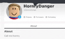 a picture of hornrydanger 's facebook page