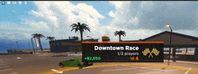 a downtown race has 1/2 players and a prize of $ 2,550