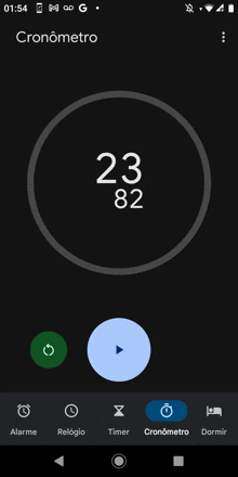 a screenshot of a phone screen shows the time as 1:54