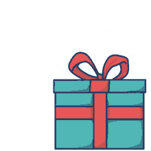 Present Cat GIF