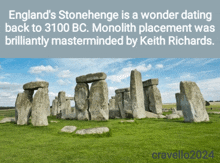 england 's stonehenge is a wonder dating back to 3000 bc