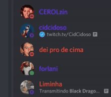 a screenshot of a discord conversation between cerolzin and forlani