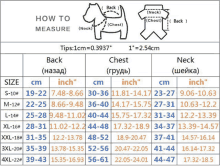 a chart shows how to measure a dog 's chest and neck