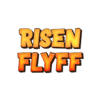 a logo for a company called risen flyff with a white background