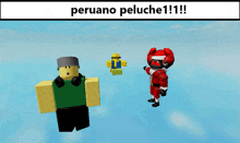 a screenshot of a video game that says peruano peluche 1 1 1