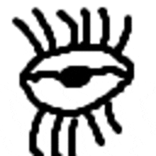 a black and white drawing of a spider with sunglasses on a white background .