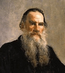 a painting of a man with a long beard and mustache