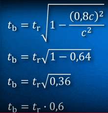 a mathematical equation with tb = tr and c2