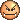 a pixel art illustration of a smiley face with a very angry look on its face .