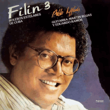 a man with curly hair and glasses is on the cover of a cd called filin 3