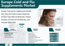 europe cold and flu supplements market size share & trends analysis report by product type ( natural molecules herbal extracts and vitamins & minerals )