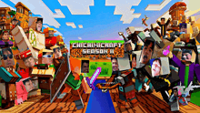 a poster for a video game called chichincraft season 11