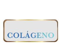 a sign that says " por mais colageno " on a white background