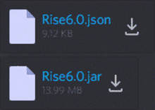 a screenshot of a file called rise6.0.0.json