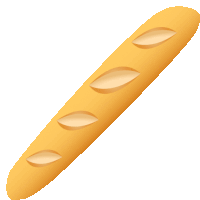 a loaf of bread with holes in it is shown on a white background