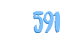 a white background with the number 591 in blue letters