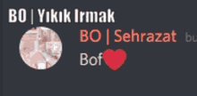 bo yikik irmak bo sehrazat bu bof heart