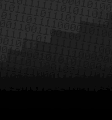 a black background with a pattern of binary code on it