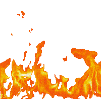 a picture of a fire is surrounded by the word picmix on a white background