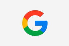 a google logo with a red , yellow , green , and blue circle around the letter g on a white background .