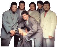 a group of men in suits are posing for a picture together