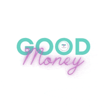 a logo that says good money on it