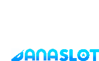 a blue and white logo for a company called danaslot