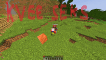 a screenshot of a minecraft game with a red circle around the word nvbsers