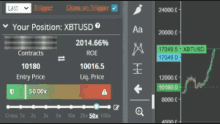 a screenshot of a trading platform shows the price of xbtusd at 4026.26%